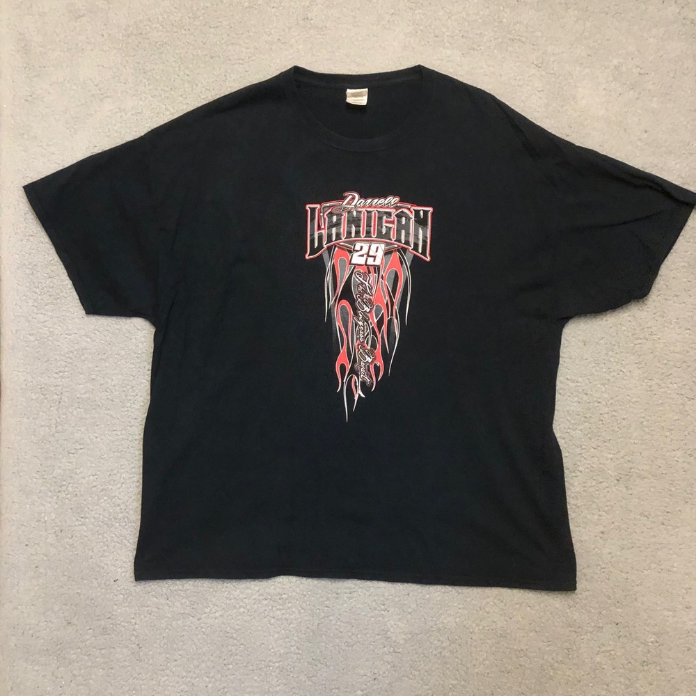 Darrell Lanigan Racing T Shirt Bluegrass Bandit 29 Nascar Dirt Track 2XL